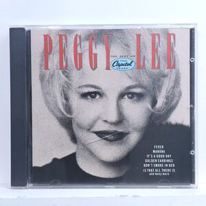 Peggy Lee The Best Of The Capitol Years CD Vocal Jazz Fever UK Made England
